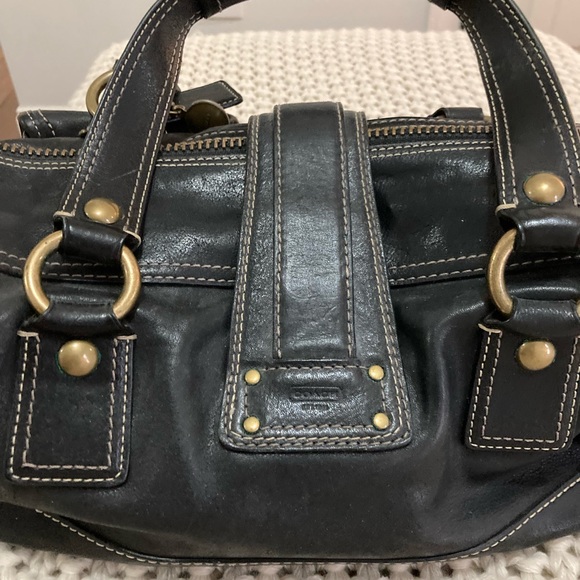 Black Authentic Coach Handbag - Picture 5 of 7